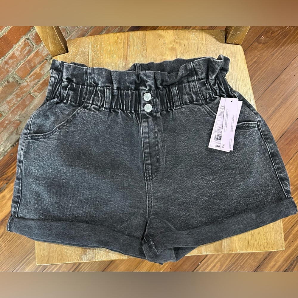 Wild Fable Black Paperbag Women’s Shorts - Size Small